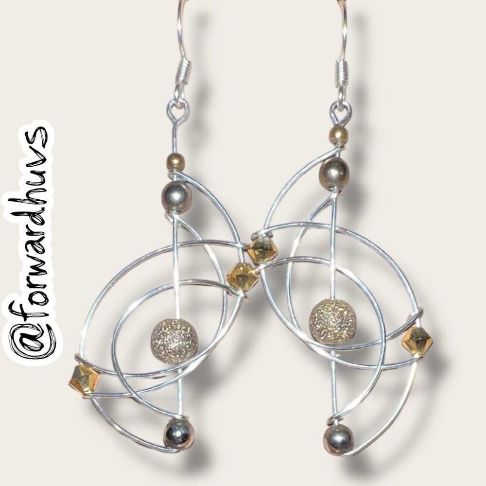 Bundle Sale 3 for $15 | Wire Loop Earrings – Silver-tone Fishhook